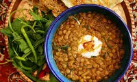 طرز تهیه عدسیِ لعاب‌دار و خوشمزه