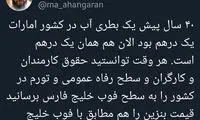 طعنه تند پسر مداح معروف به گرانی‌های اخیر