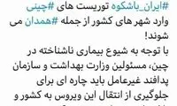 نماینده همدان: چینی‌ها دارند می‌آیند، فکری بکنید!