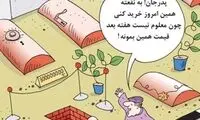 کاریکاتور: «قبر» چند نرخی شد!