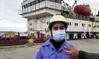 آغاز به کار نخستین بانوی ملوان ایرانی در دریای خزر