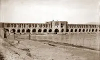 عکس: زاینده رود پرآب در عصر قاجار