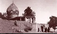 عکس: حرم امامزاده صالح، یک قرن پیش