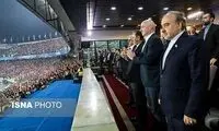 جهانگیری در ورزشگاه آزادی