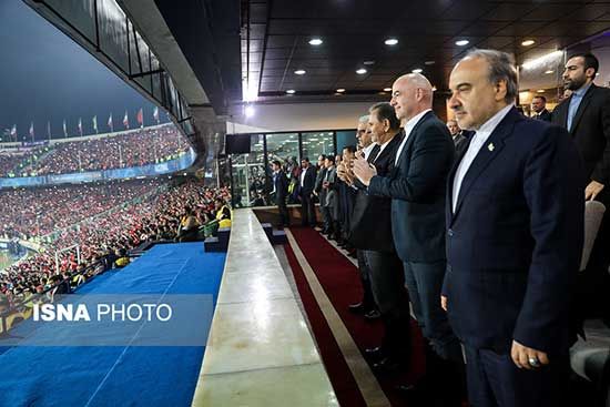 جهانگیری در ورزشگاه آزادی