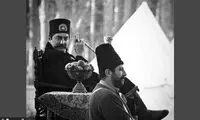 جدیدترین عکس از بهرام رادان در نقش ناصرالدین‌شاه