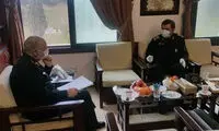 دیدار رضایی با فرمانده کل سپاه تحت تاثیر کرونا