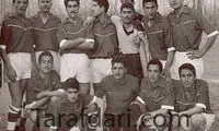 عکس نایاب از استاد شجریان در تیم فوتبال