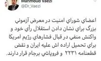 هشدار رئیس دفتر روحانی به اعضای شورای امنیت