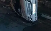 مرگ خانم 21 ساله بر اثر واژگونی پراید