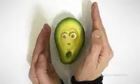 هنرنمایی بامزه با مواد غذایی +عکس