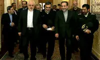 چهره خندان عراقچی در کنار ظریف و اشتری