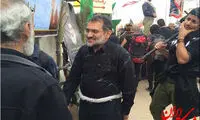عکس: وزیر احمدی نژاد در پیاده‌ روی اربعین
