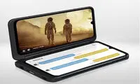 ال جی موبایلی با نمایشگر ثانویه عرضه می‌کند