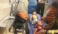 آتش نشانان، جان 2 کودک را نجات دادند