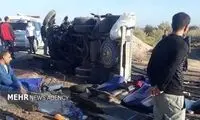 تصادف زنجیره‌ای مرگبار در جاده اهواز - خرمشهر