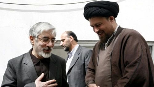 میرحسین موسوی با نوه امام، تلفنی گفتگو کرد