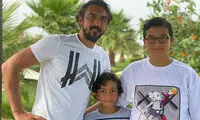 مهدی رحمتی و پسرهایش