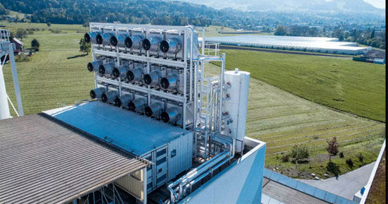 ساخت اولین دستگاه کربن گیری جهان در سوییس