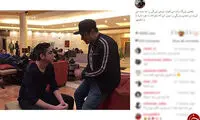عکس یادگاری «گلزار» با «فردین»