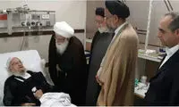 عیادت وزیر اطلاعات از آیت‌الله مکارم