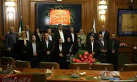 عكس يادگاری اعضای شورای پنجم شهر تهران