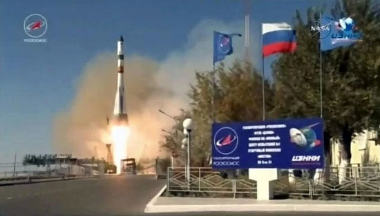 تجهیز ایستگاه فضایی بین‌المللی با موشک روسی