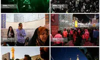 حال و هوای حرم رضوی در شب عید غدیر