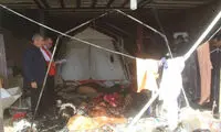 جزئیات آتش سوزی در چادر زلزله زدگان