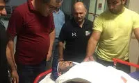 کتف قهرمان المپیک دوباره بیرون زد