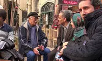 کامران شیردل از پشت صحنه یک مستند بازدید کرد