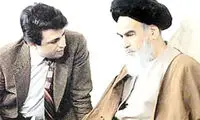 عکس صادق طباطبایی با امام ایران و لبنان