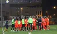تمرین تراکتورسازان در ورزشگاه الغرافه