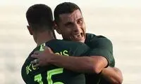 خط و نشان استرالیا برای رقبا با ۵ گل