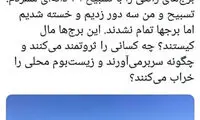 توئیت کنایه‌آمیز با انتشار تصویری از دریاچه چیتگر
