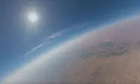 ثبت تصویری شگفت‌انگیز از خورشید گرفتگی