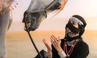 زنان عربستانی برای نخستین بار اسب‌سواری کردند