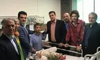 دلجویی از توریست آلمانی در بیمارستان خاتم