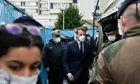 مکرون: با کمبود ماسک و دارو مواجه هستیم