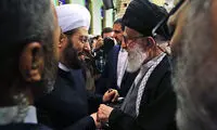 تصویر یک مفتی سوری در کانال تلگرامی رهبری