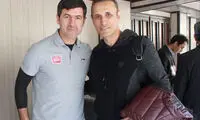 حضور کریم باقری در مراسم معارفه گل‌محمدی
