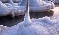زیبایی های یخی در سوئد!