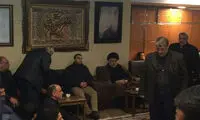 حضور مقتدی صدر در منزل سردار سلیمانی
