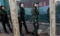 پادگان آموزش زنان فدایی در سوریه +عکس