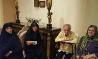 عکس: عیادت فائزه هاشمی از پورحیدری