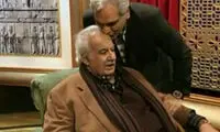 بوسه مهران مدیری بر پیشانی ناصر ملک مطیعی