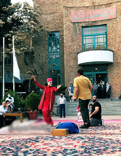 حاجی‌فیروز، و‌ِرژن ضدنژادپرستانه در تهران!