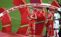 ریبری بهترین بازیکن جام باشگاه‌های جهان شد