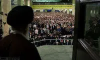 عکس: دیدار جمعی از معلمان با رهبر انقلاب