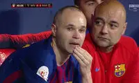 اشک‌های اینیستا بوی وداع داد